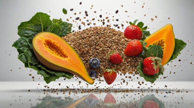 Superalimentos como chia e cúrcuma, PaxEssence