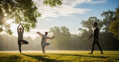 5 Práticas de Movimento Consciente, Como Yoga e Tai Chi.