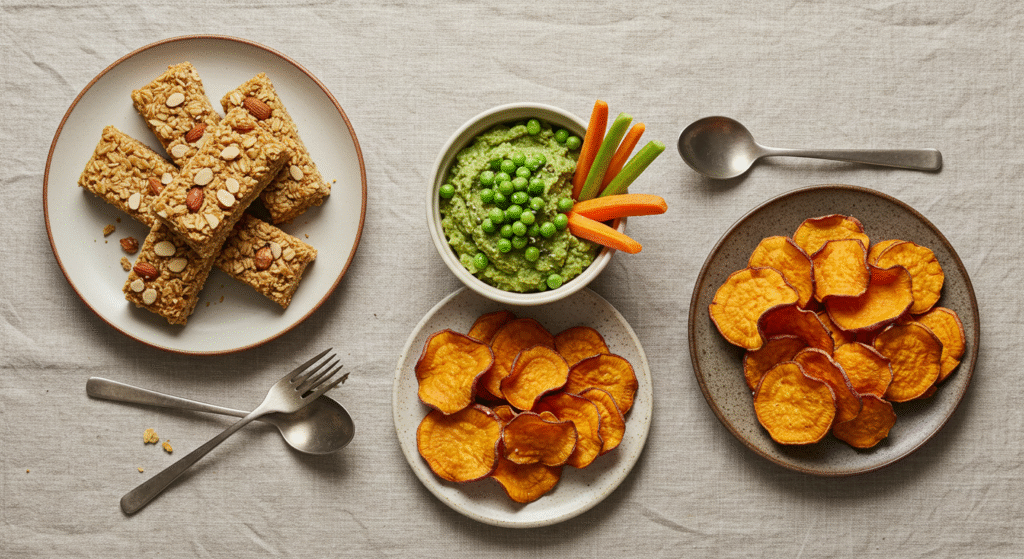 Três receitas práticas para lanches nutritivos!