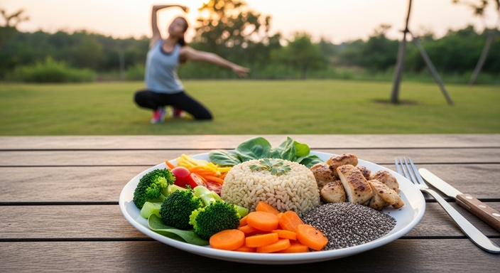 Uma dieta equilibrada é a base da prevenção de diabetes tipo 2.