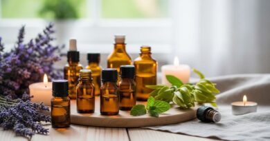 Aromas Terapêuticos: Equilíbrio com Óleos Essenciais