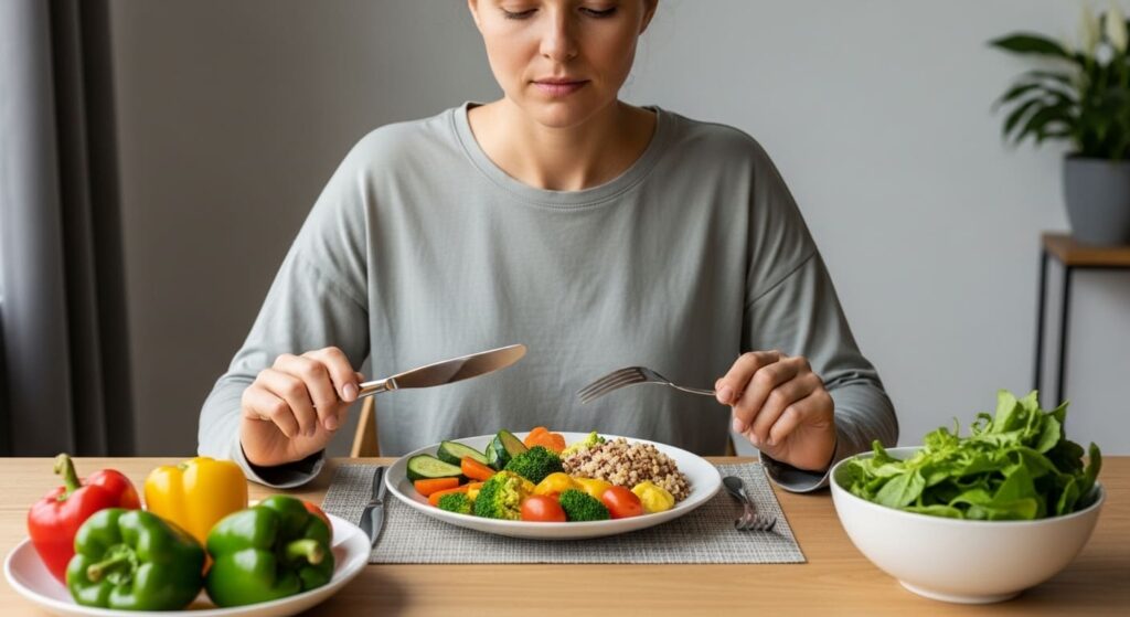 Optar por alimentos frescos e sazonais é a base de comer com consciência.
